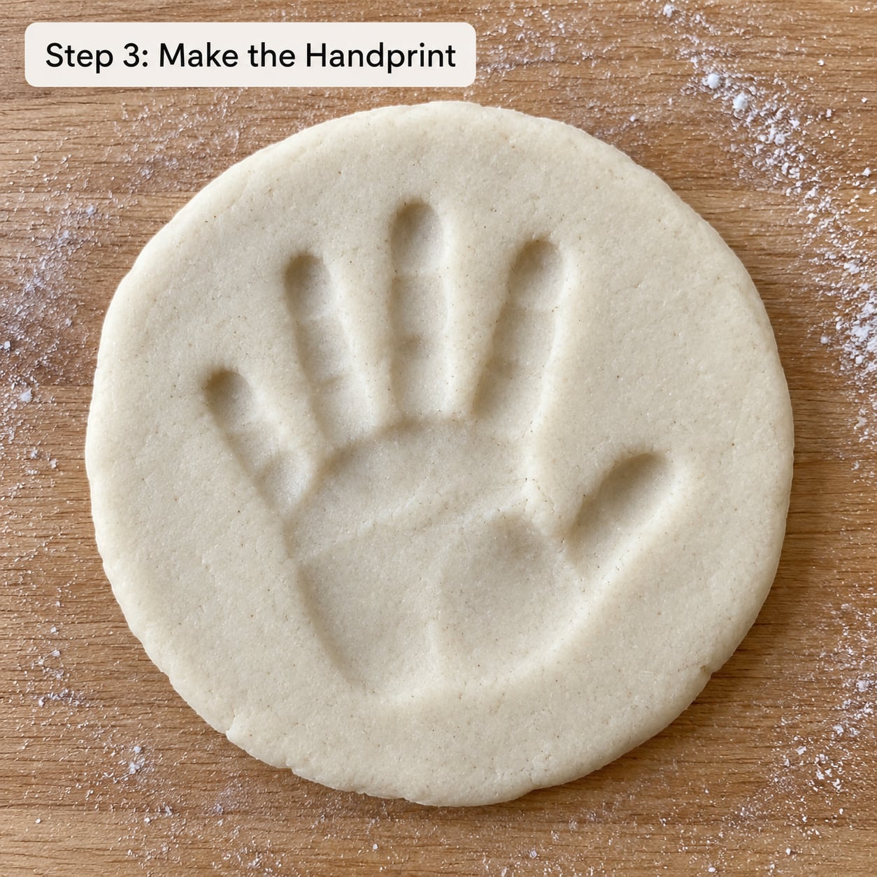 Step 3: Make the Handprint