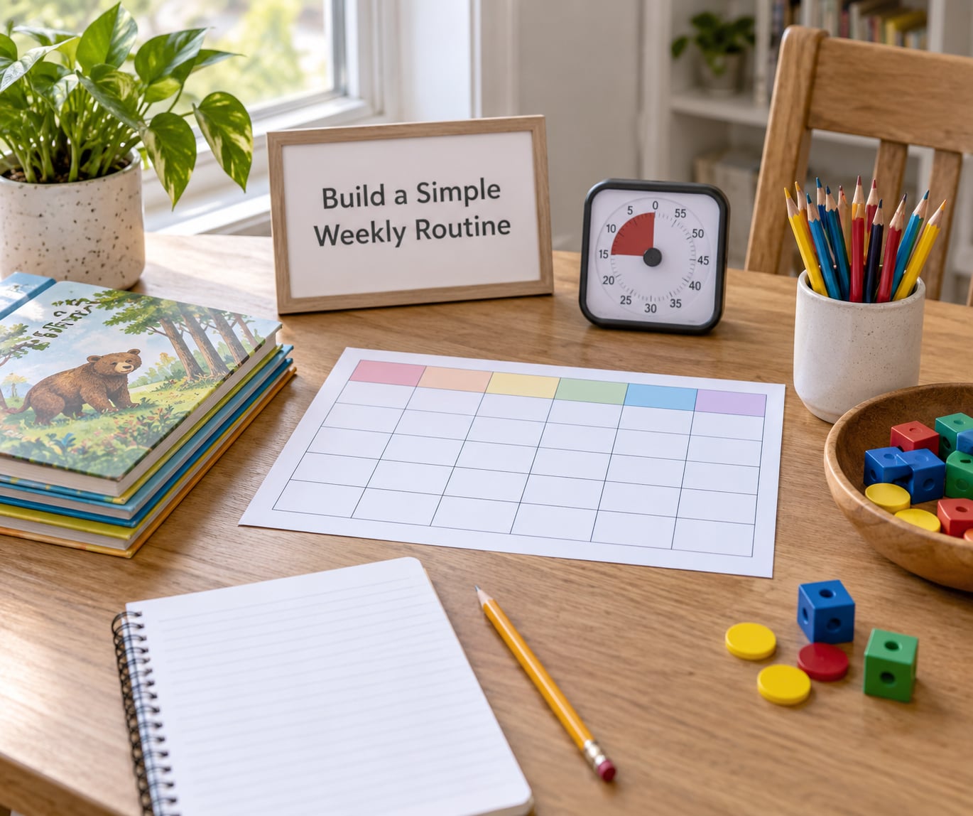 Build a Simple Weekly Routine