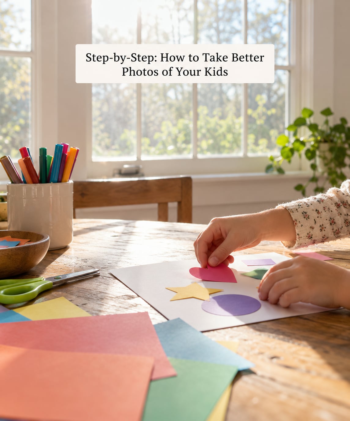 Step-by-Step: How to Take Better Photos of Your Kids