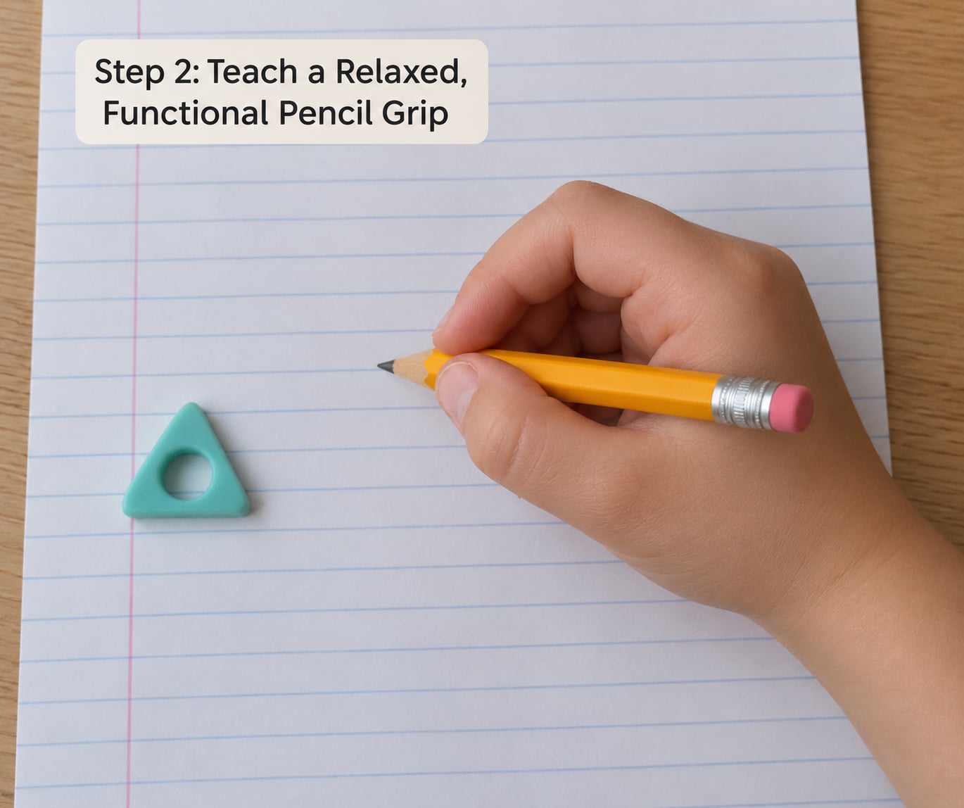 Step 2: Teach a Relaxed, Functional Pencil Grip