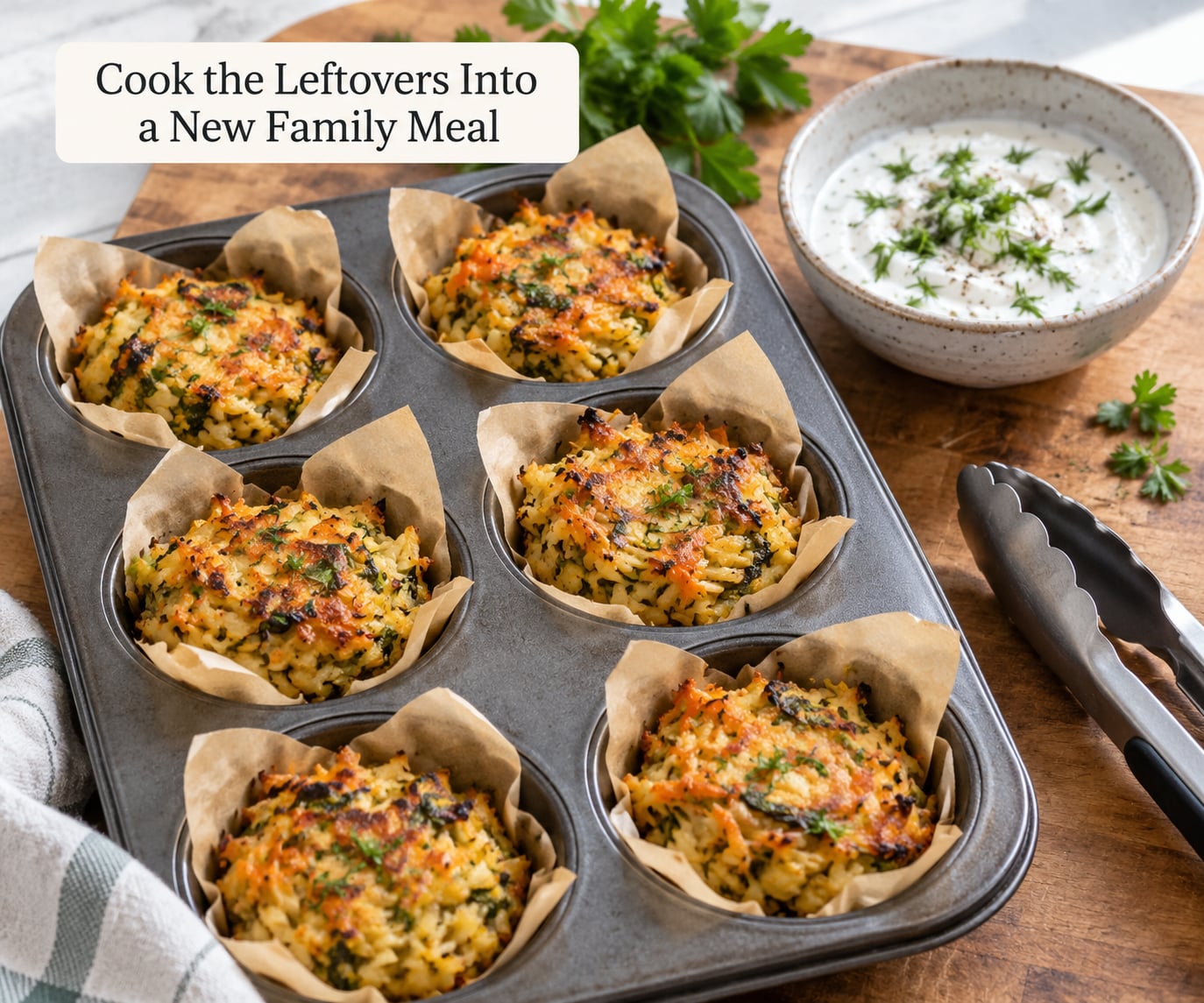 Cook the Leftovers Into a New Family Meal