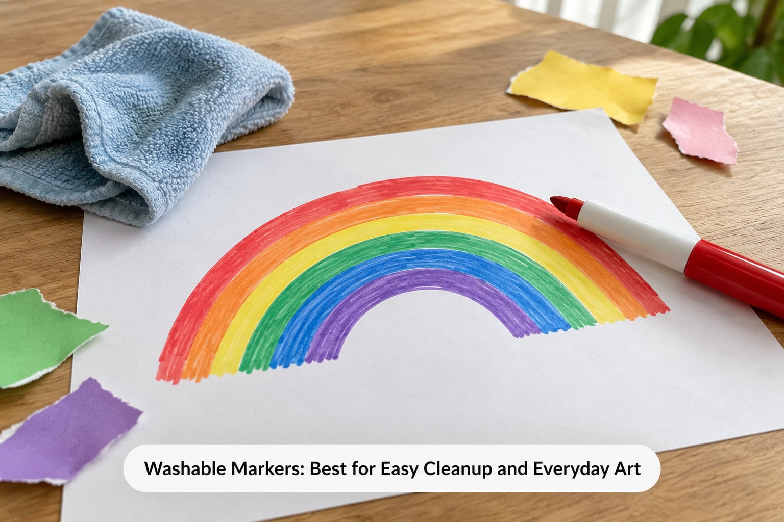 Washable Markers: Best for Easy Cleanup and Everyday Art