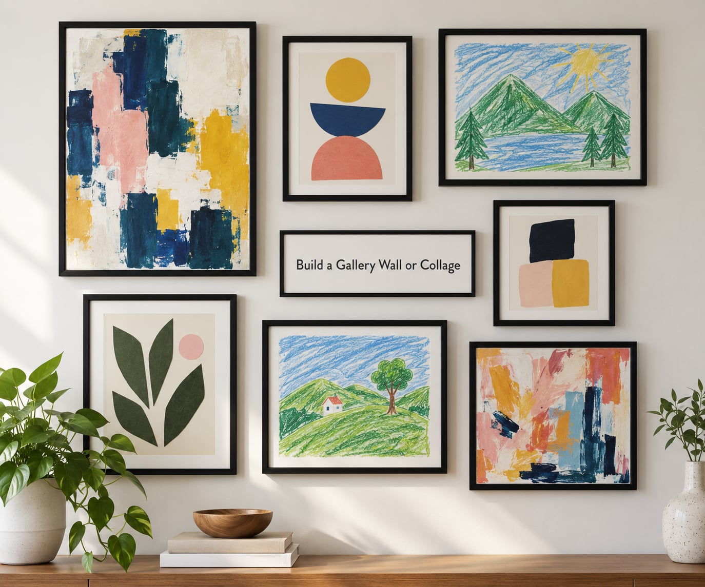 Build a Gallery Wall or Collage